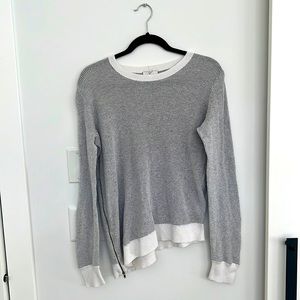 JOIE Asymmetrical knit sweater